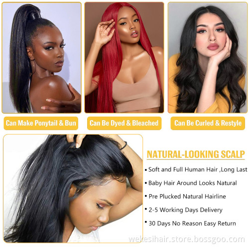 Short Brazilian Deep Curly 13x6 Lace Front Wigs Catan Pixie Curls Single Knot Hd Full Lace Wig For White Women Human Hair